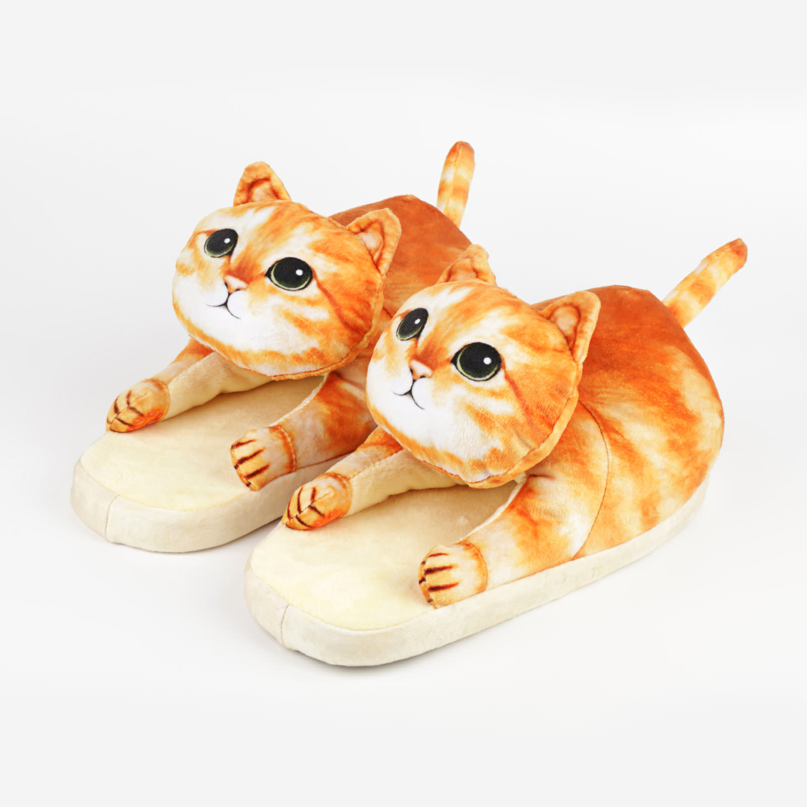 2024 New Simulated Cat Slippers Comfortable Anti slip Cotton Dragging