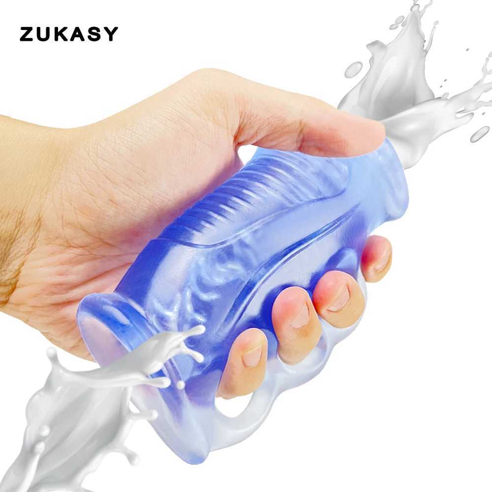 Other Health Beauty Items Male Masturbator Pocket Pussy Anal Vagina Masturbation Oral Handjob Glans Penis Massager Open-Ended Adult Goods Q241019