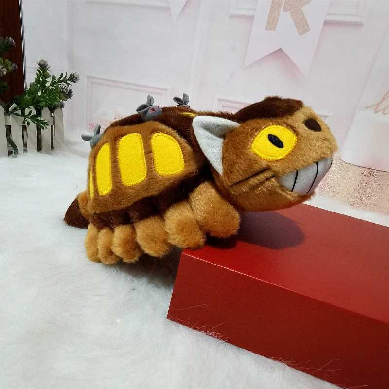 Miyazaki Hayao Animation Bus Totoro Doll Soft Plush Animal Toys Stuffed Totoro Bus kids Xmas birthday giftXJ241019