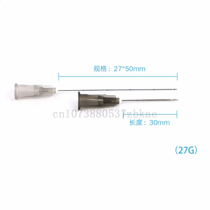 Factory disposable blunt tipped cannula 22g 23g 25g 27g 18g 30g 50mm 70mm blunt fine body perforated needle cannula syringe 241009