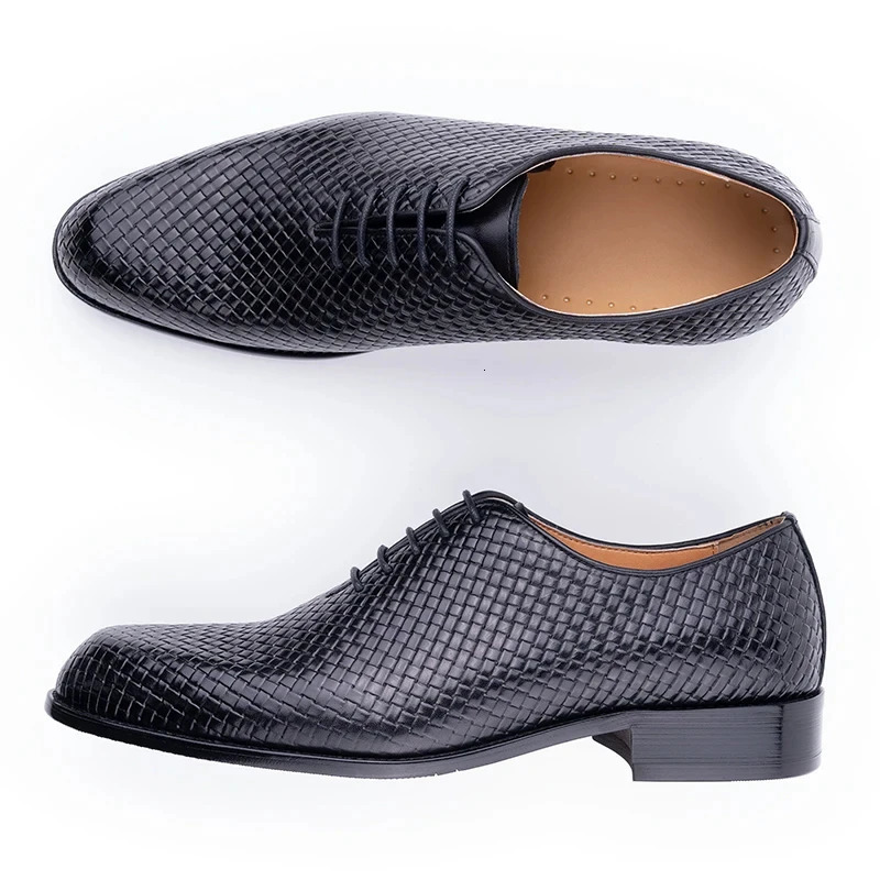 Oxford Wedding Party Set Zapatos De Hombre Premium Genuine Leather Handmade Mens Shoes 241019