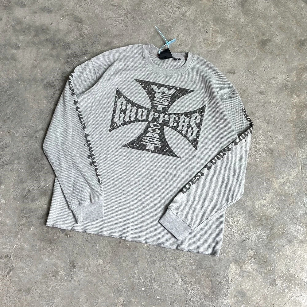 Yao888 Retro Loose Street Clothing Hip Hop Sanskrit Printed T-shirt Long Sleeve Oversized Y2k Mens High Quality Fashion T-shirt 241019
