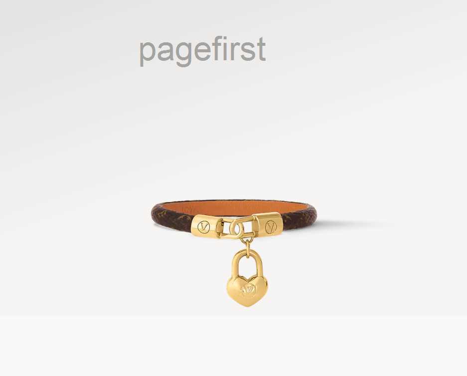 Designer Flower Bracelet For Opening Women Bangles Elegant Fashion Brand Brown Leather Bracelets With Letters Heart Jewelry