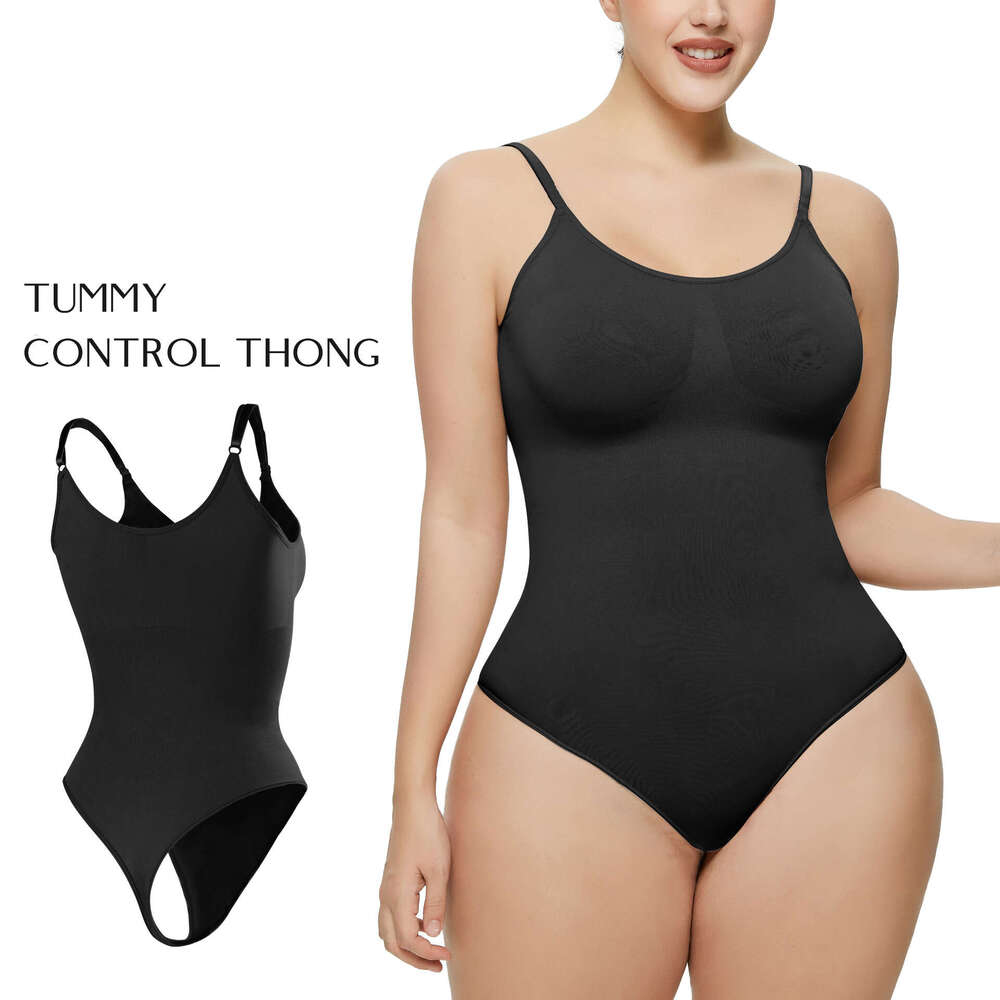 Tight fitting beautiful body strapless waistband T-shaped jumpsuit womens seamless body shaping suit reinforced version