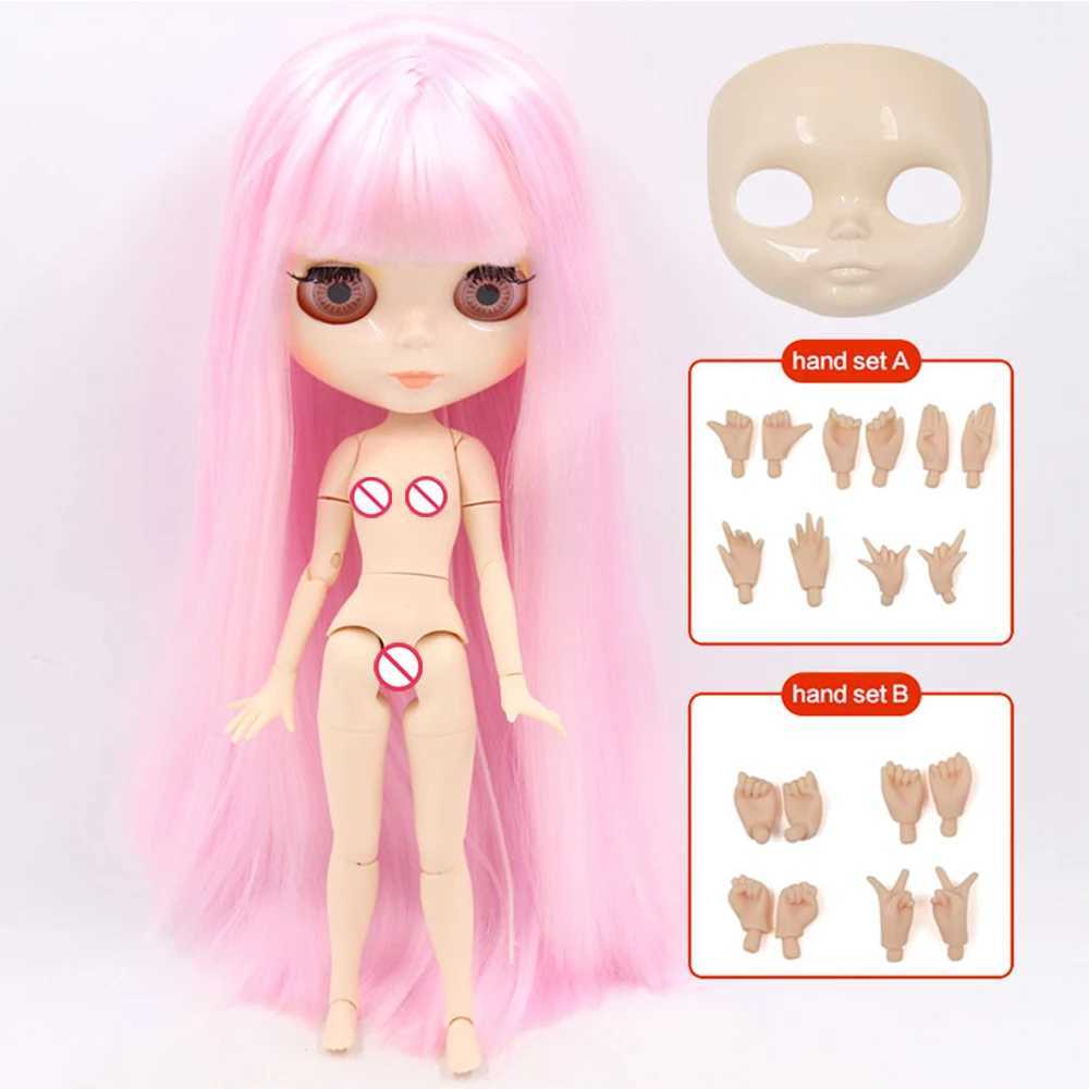 ICY DBS Blyth Doll Joint Body 30CM BJD Toy White Shiny Face and frosted Face with Extra Hands AB and Panel 1/6 DIY Fashion DollXJ241019