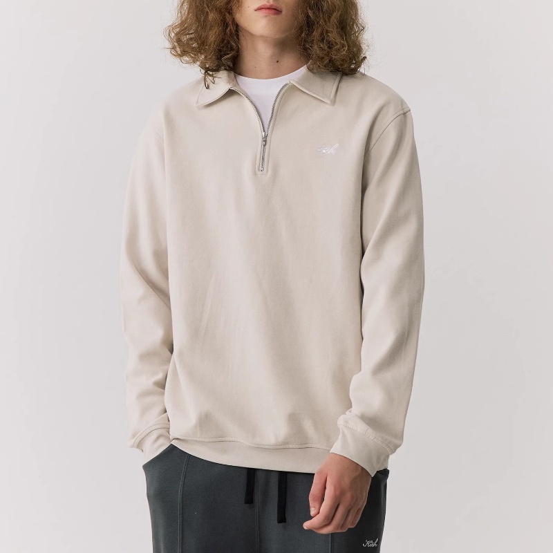 Autumn Winter Letter Embroidery Men Women Sweatshirts Long Sleeve Cotton