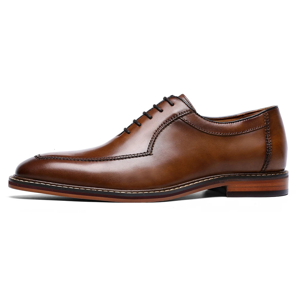 Desai mens leather shoes wedding bride formal party dress OEM Italian mens shoes large size casual soft casual 241019