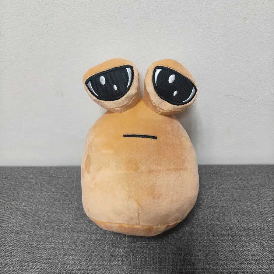 Plush Dolls 22cm/8.6in Pou plush cartoon alien toy Kawaii stuffed animal doll hot game gift Q241019
