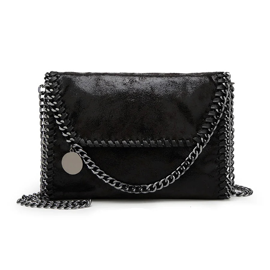 casual chain single shoulder messenger for women fashionable womens small flip cross body bag clutch wallet Sac a Main 241019