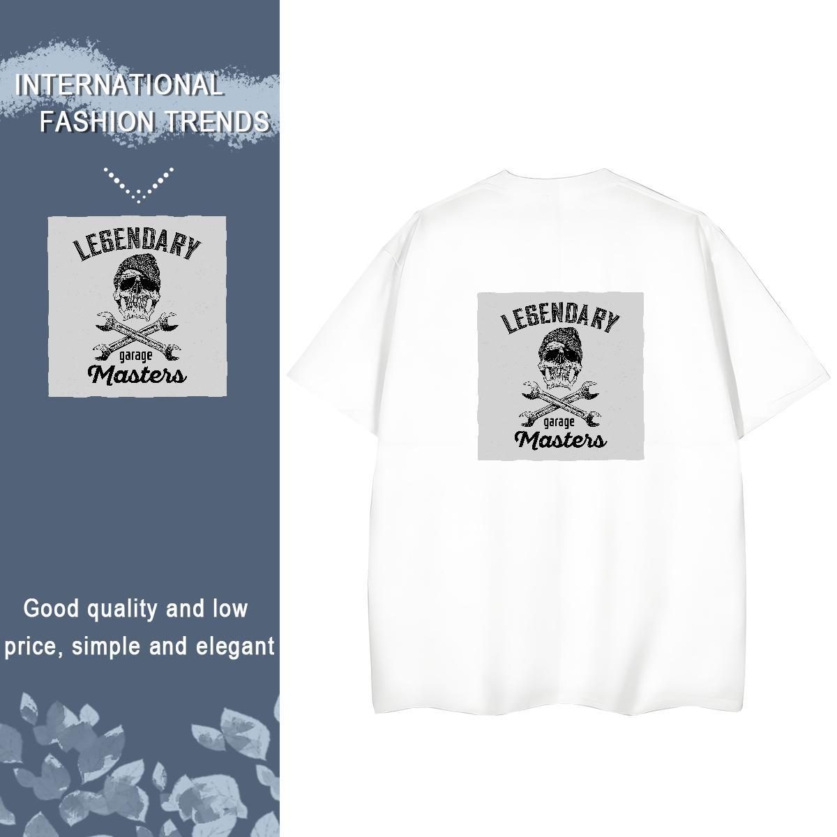 Designer Womens T Shirts 230g Cotton Short sleeve Soft Sport monster Tshirt for Man Woman Wholesale Oversized Clothes Shirt