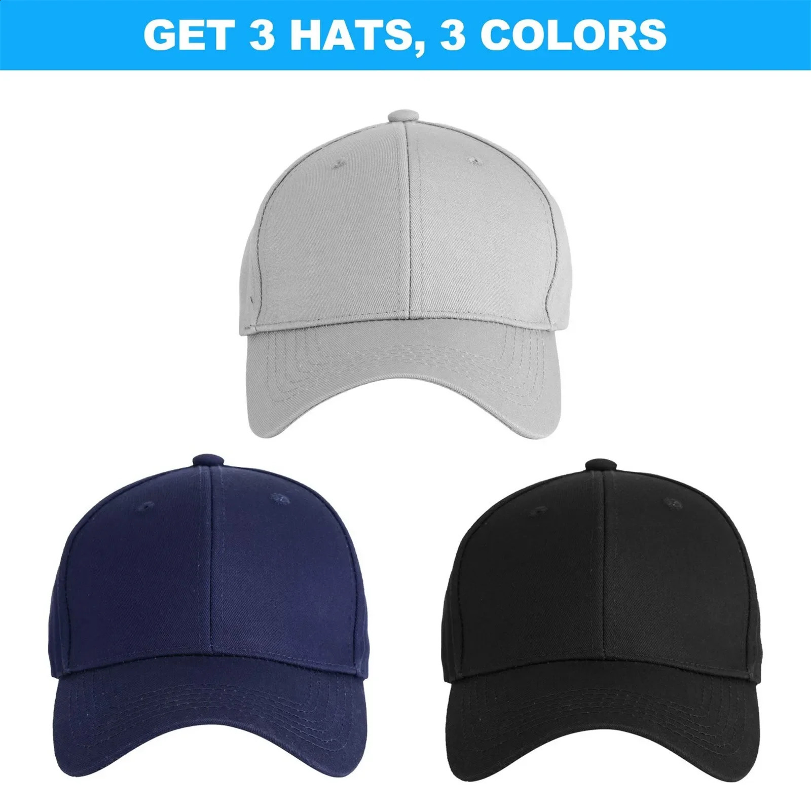 Men Women Distressed Jean Hat Unstructured Baseball Caps Washed Denim Plain Six Panel Dad Hat Black Brown Pink Blue 241009