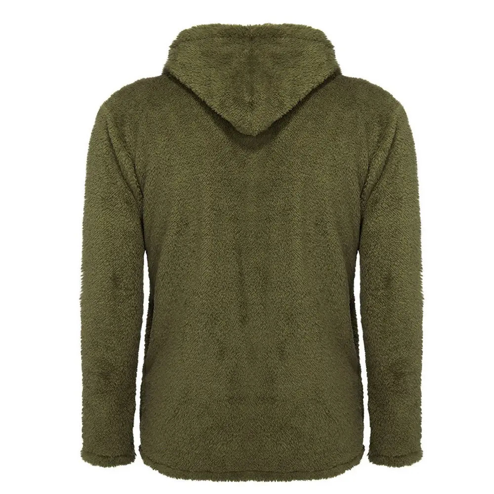 Spring Sherpa wool cardigan Plus size 3XL fluffy hooded jacket for winter warm streetwear unisex teddy sweater 241007