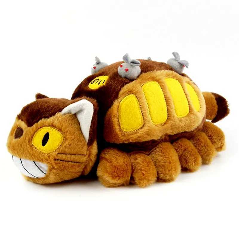 Miyazaki Hayao Animation Bus Totoro Doll Soft Plush Animal Toys Stuffed Totoro Bus kids Xmas birthday giftXJ241019