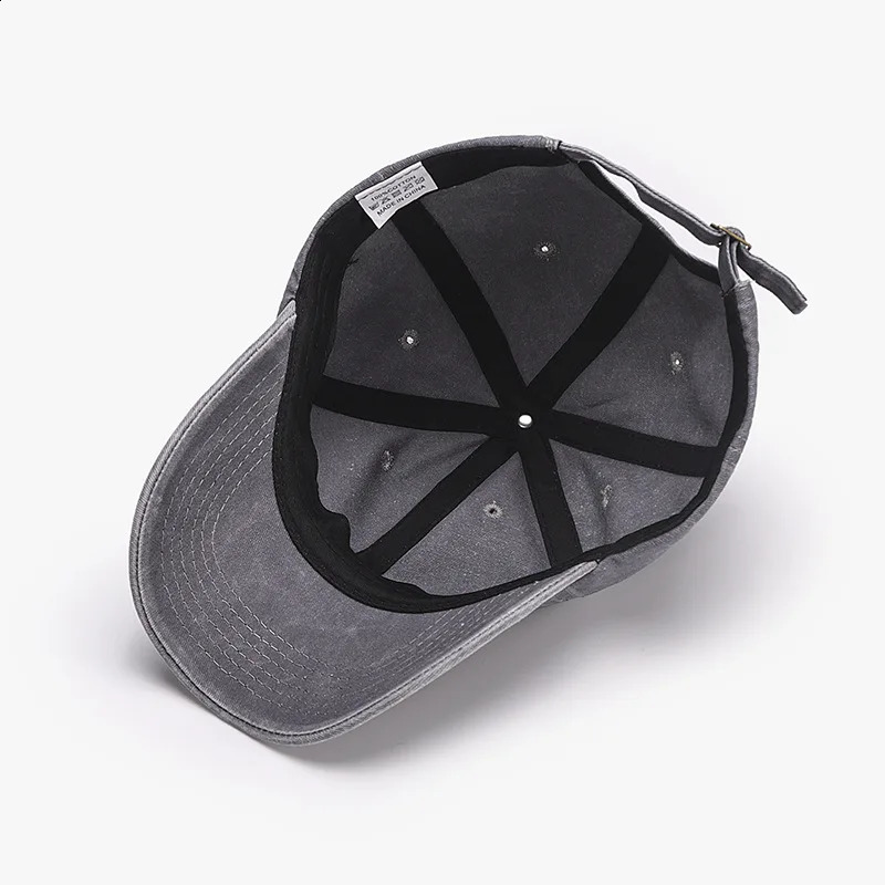 Sunflower Baseball Cap Embroidered Plant Dad Trucker Hat Trendy Washed Vintage Woman Sun Hat Cotton Mom Hats 241009