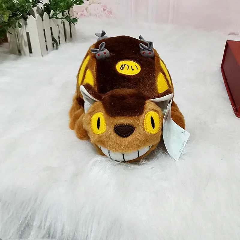 Miyazaki Hayao Animation Bus Totoro Doll Soft Plush Animal Toys Stuffed Totoro Bus kids Xmas birthday giftXJ241019