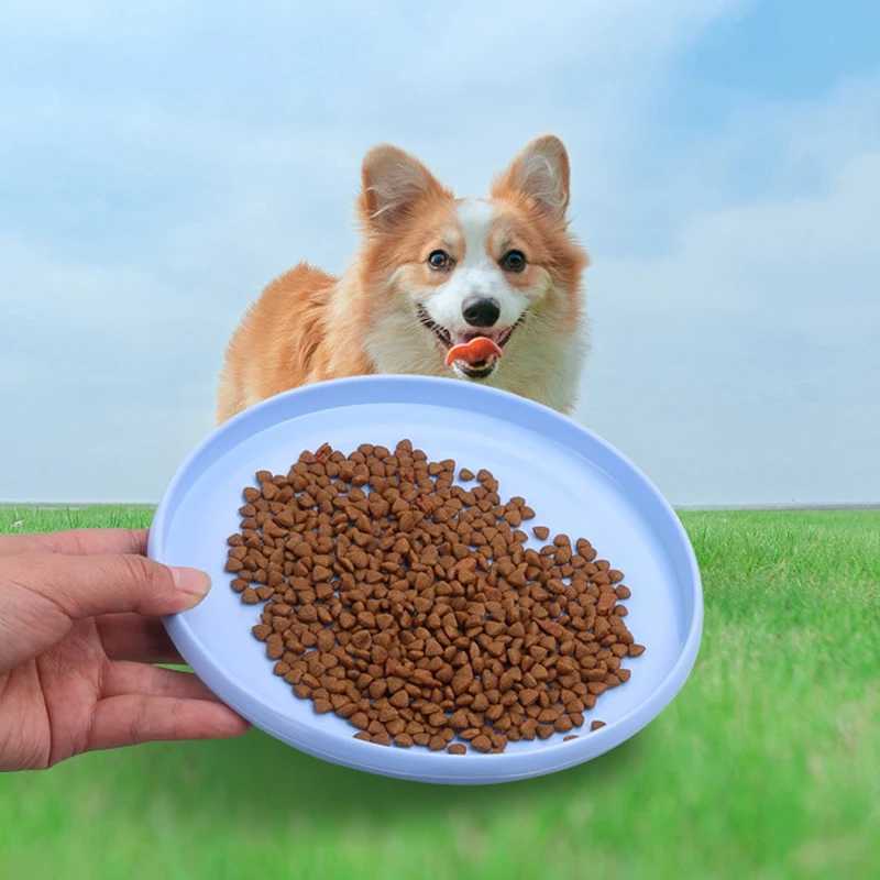 Dog Toys & Chews Pet Flying Disk Toy Silicone Float Bite Disc For Puppy Discs Trainning Interactive Supplies