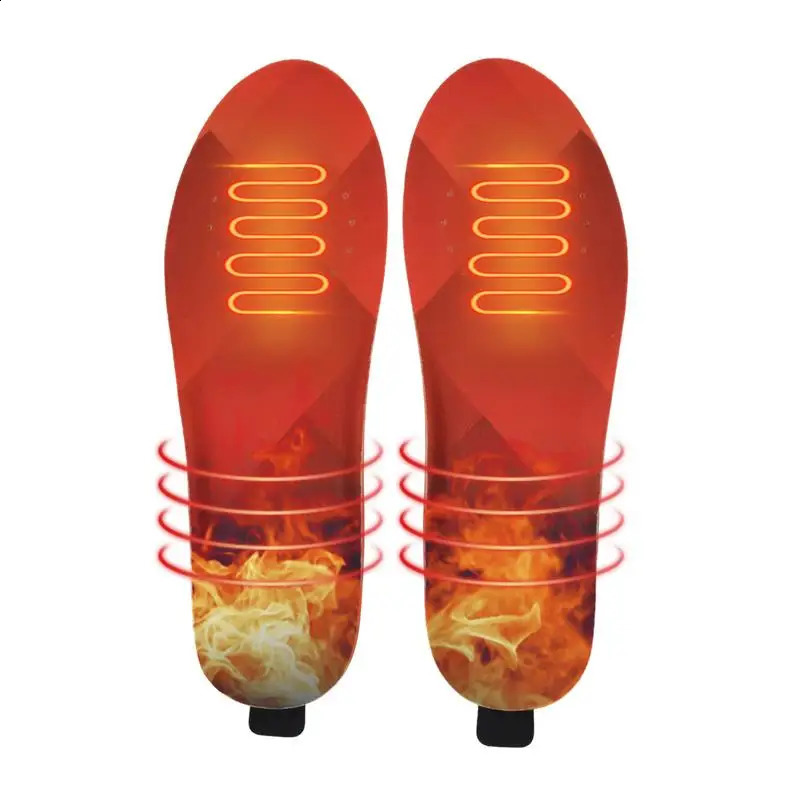 Men Women Heated Insoles With Rechargeable 3300mAh Battery Wireless Remote Controlled Temperature Heating Foot Warmer SML 241010