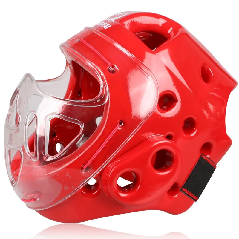 High quality PU coated kids man woman karate Helmet TKD headgear MMA kick head protector professional fighting muay thai helmets 241019