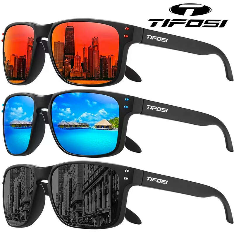 Tifosi HD Polarized Sunglasses Outdoor Leisure Hiking Travel Real Film Colorful Uv400 Golf Fishing Driving Party