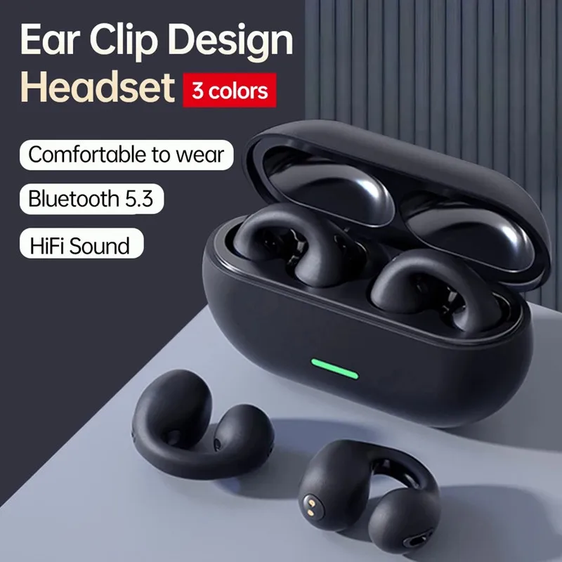Wireless Bluetooth Earphones Headphones Outdoor Sport Headset With Charging Bin Display Touch Control Earbuds for Xiaomi Huawei T75