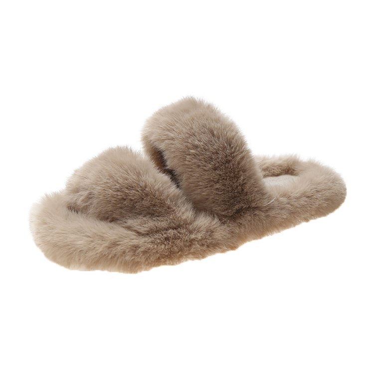 free shipping cotton slippers designer shoes new fur slippers autumn winter indoor household cotton slippers for warmth thick bottom plush slippers sa
