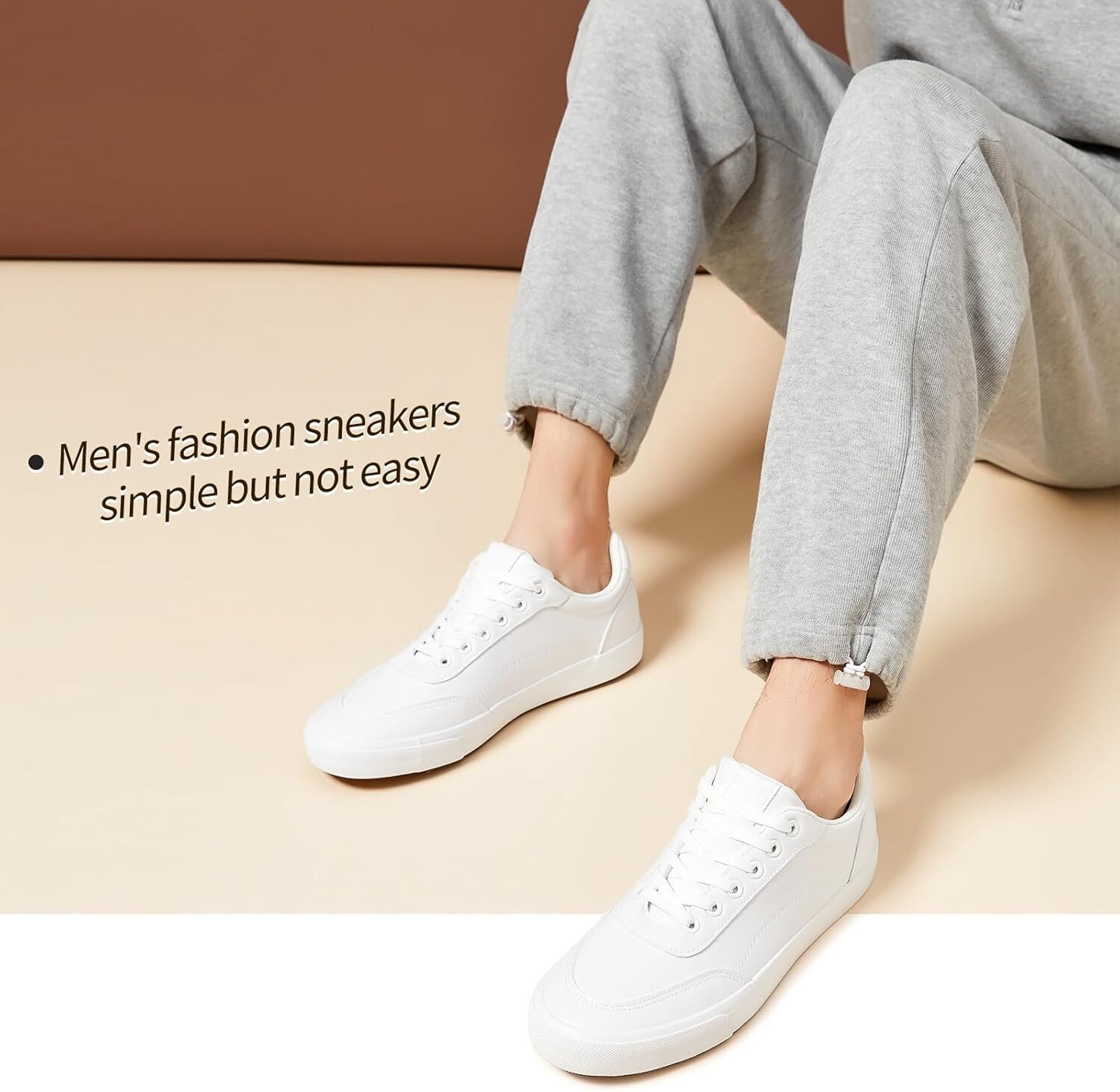 designer shoes womens sneakers White Low Cut Sports Shoes Classic Casual Men Comfortable PU Leather Tennis