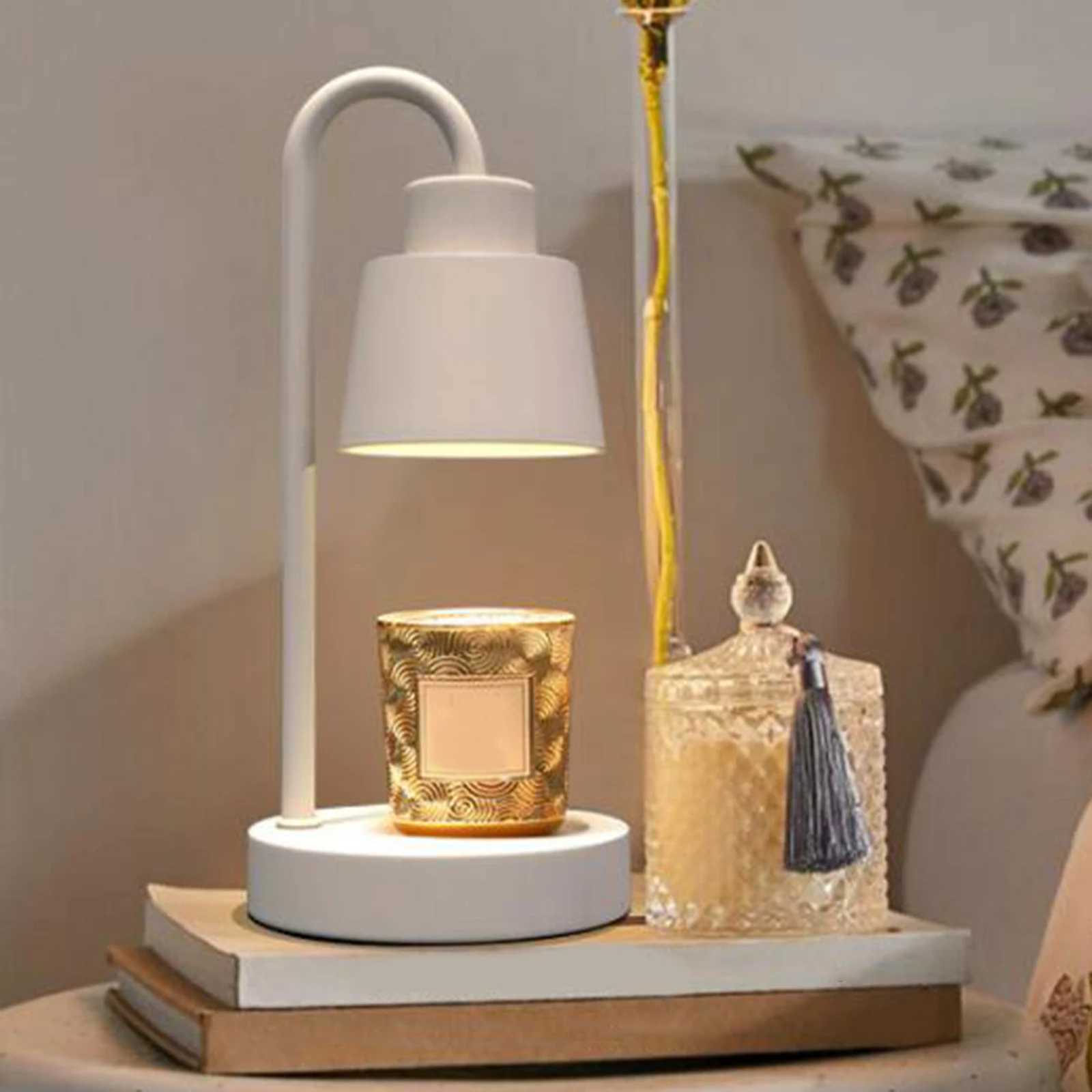 Candle heating lamp wax melting heater desk lamp candle melting wax lamp used for living room bedroom study Christmas decoration X241021 - view 4