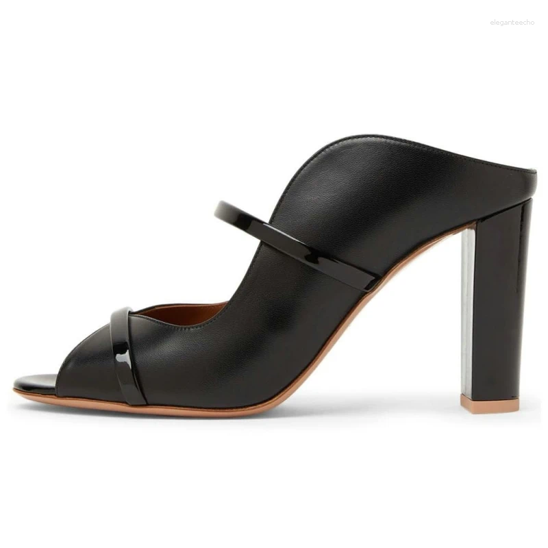2025 S Fashion Designer Sandals Rome Open Toe Narrow Band Women High Heels Solid Color Slip On Outdoor Slippers Western Concise Ladies Shoes