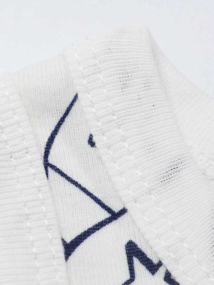 5 random newborn clothing casual cotton comfortable summer sleeveless triangular jumpsuit for boys and girls childrens accessories W241021