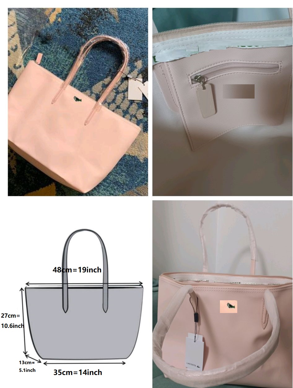 Ancora brand bucket handbags woman shoulder bag classic crossbody small totes wide strap hasp purses trend large capacity bags crocodile france sac 48cm 25cm 22cm