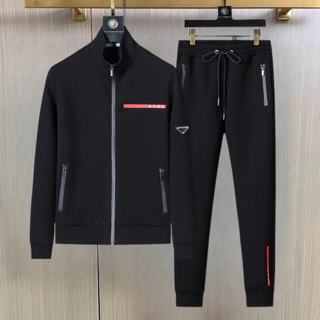 24SS New Men's and Women's Sportswear Sweatshirt Set Fall Winter Designer High Quality Business Casual Couple Set Asian Size M-3XL