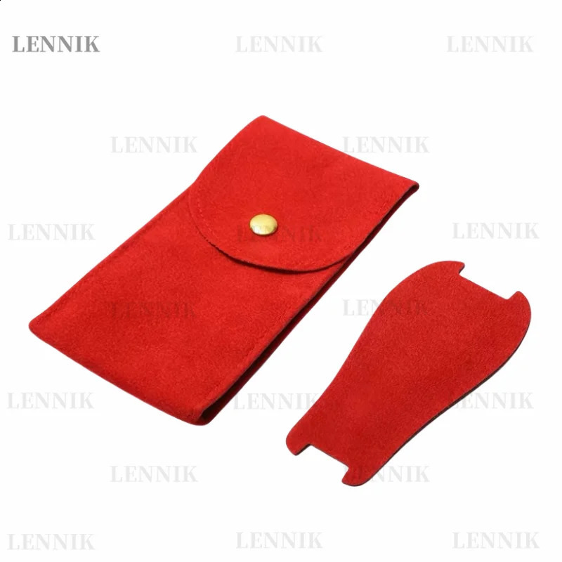 Mechanical Quartz Watch Box Jewelry Velvet Portable Travel Red Bag with Multi-color Personalized Free Customization LENNIK Style 241024