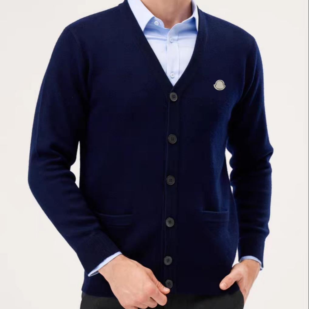 Designer Men Sweater Autumn Casual Pony Vest Solid Color Polo Cardigan Jacket Winter Long Sleeve Warm Sweater Pullover Women Hoodie S-2XL