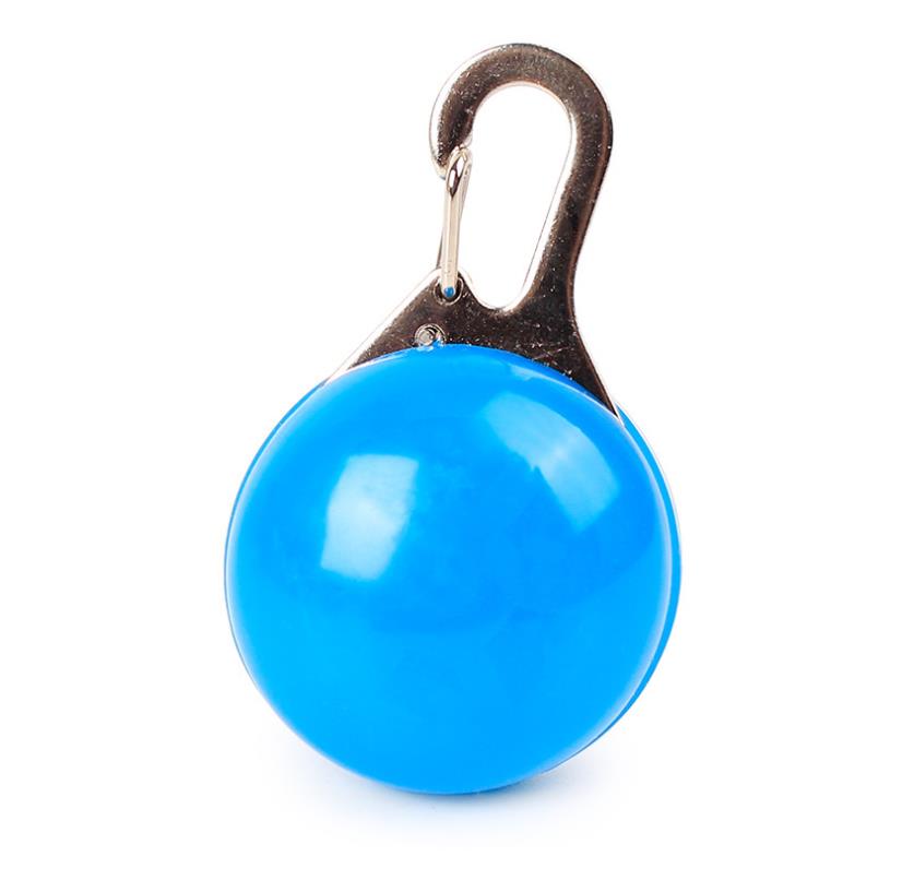 Pet Dog Cat Flashing Bright Safety LED Security Necklace Night Light Collar Pendant ni303