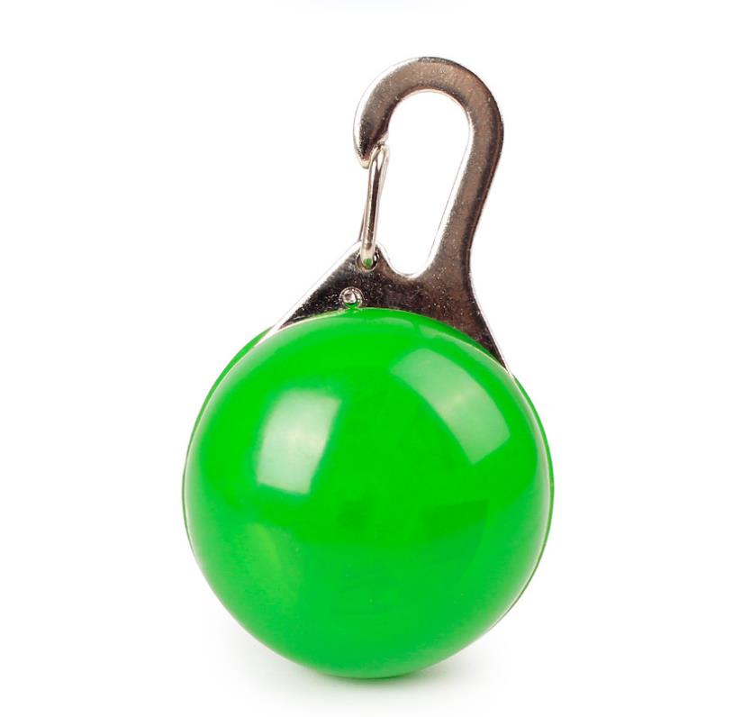 Pet Dog Cat Flashing Bright Safety LED Security Necklace Night Light Collar Pendant ni303