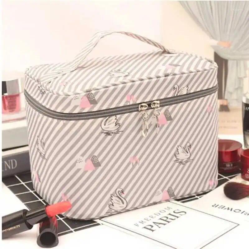 Cosmetic Bags Handheld Makeup Storage Bag Waterproof Portable Multifunctional Travel Cleaning Organiser Jewellery Display Case zhanyishengli