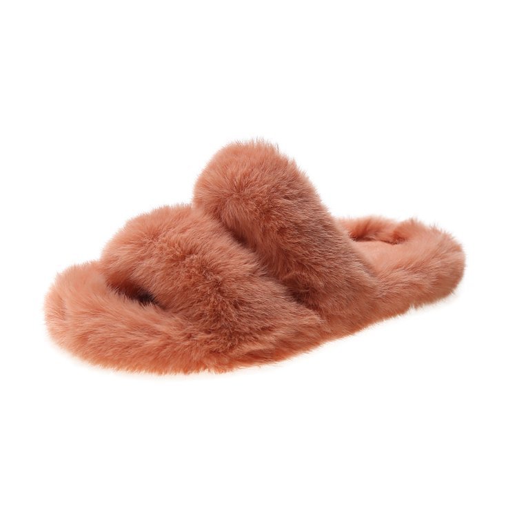 free shipping cotton slippers designer shoes new fur slippers autumn winter indoor household cotton slippers for warmth thick bottom plush slippers sa