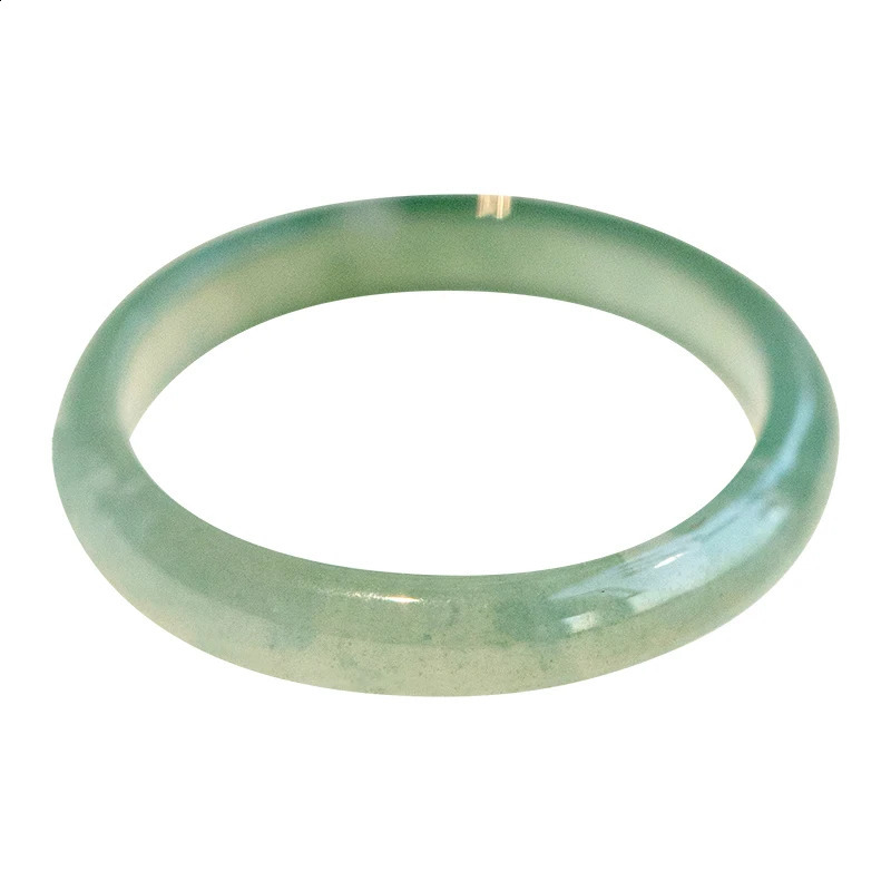 Natural 100% true green Myanmar jade ring hand carved simple jade ring womens party wedding jewelry gift ring 241021