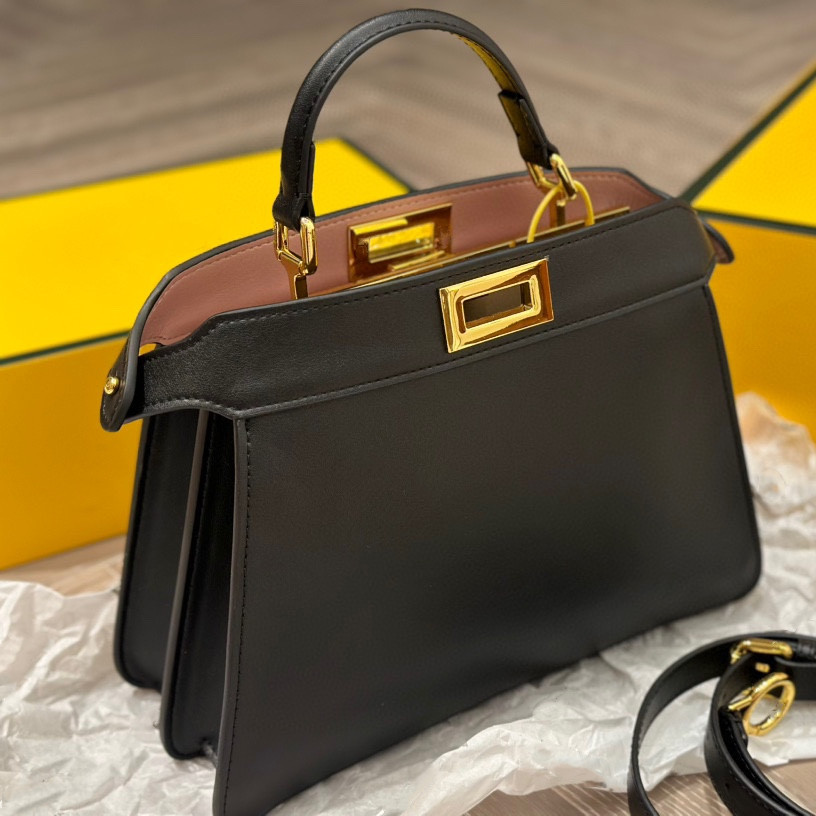 Tote Handbag Large Capacity Luxury Fashion Peekaboo Classic Designer Bag High Quality Womens Bag Star Twist Lock Top Handle Womens