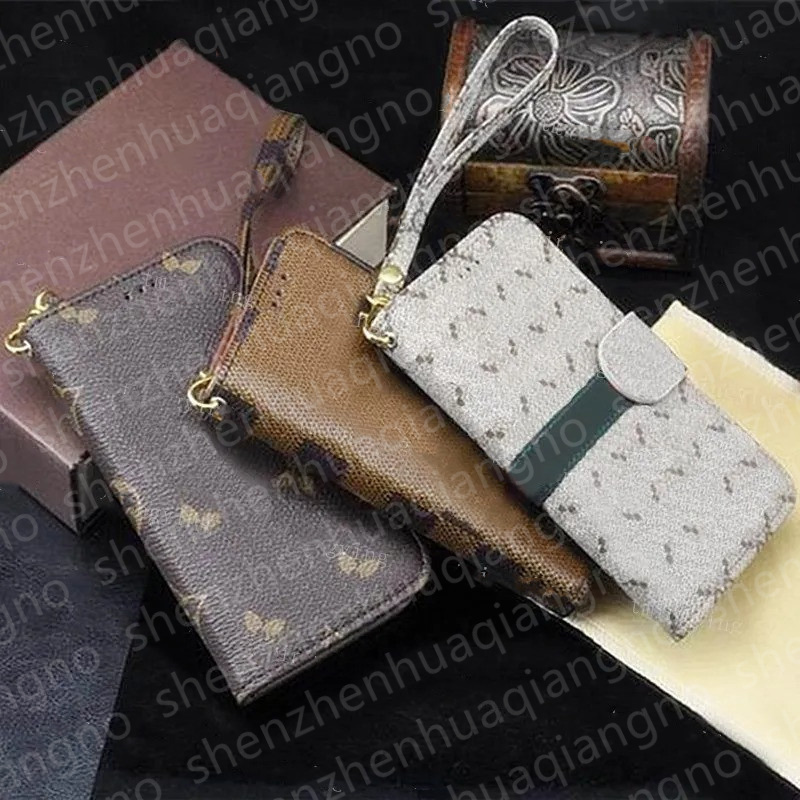 Wallet Phone Case Designer iPhone Case For iPhone 16 Pro Max 15 Pro Max 14 12 13 11 16pro 15 Plus 16 Plus Samsung S24 Ultra S23 Plus S22 Case Luxury Leather Flip Card Holder