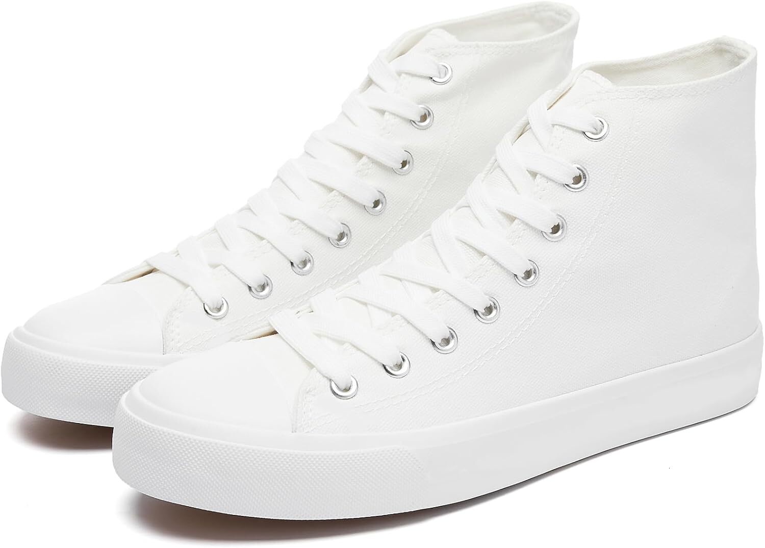 Men S High Top Canvas Sports Shoes Fashionable Lace Up Walking Casual Classic