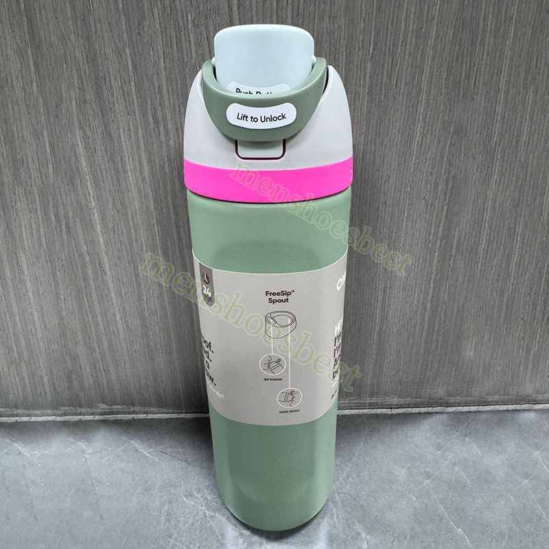 OWALA outdoor stainless steel tumblers casual water bottle drinking tumbler camping cup