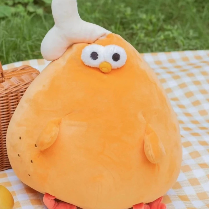Internet red Dundun Chicken Legs Doll Cartoon Cute Birthday Gift Creative and Fun Plush Cartoon Doll Pillow Childrens Toys Gift 241021