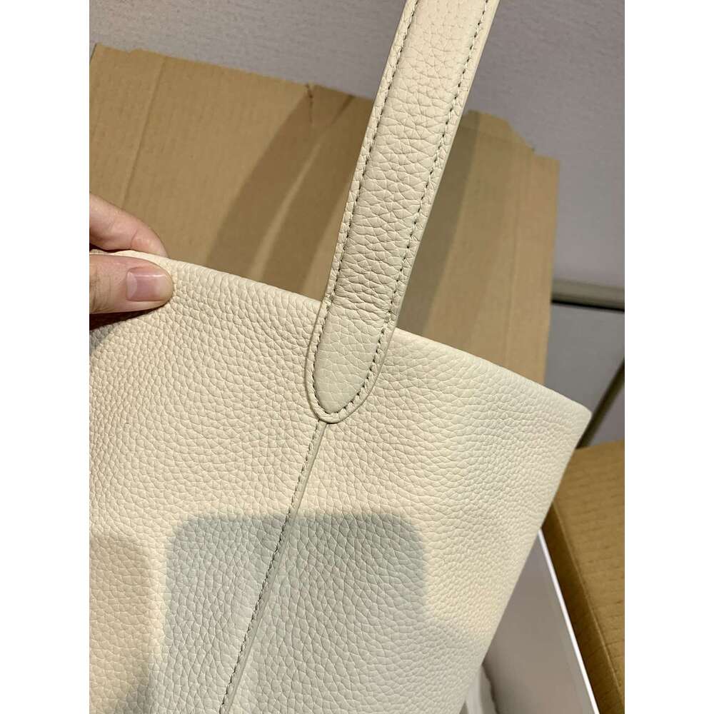 Genuine Leather Handbag: Classic Grained Hot New Calfskin N/S Park Tote Bag Classic bags