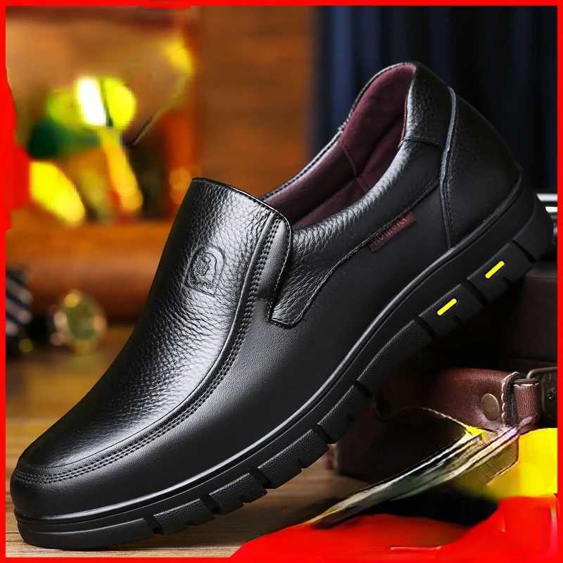 Genuine Leather Handmade Shoes 2023 Casual Shoes For Men Flat Platform Walking Shoe Outdoor Footwear Loafers Breathable SneakersXJ250118