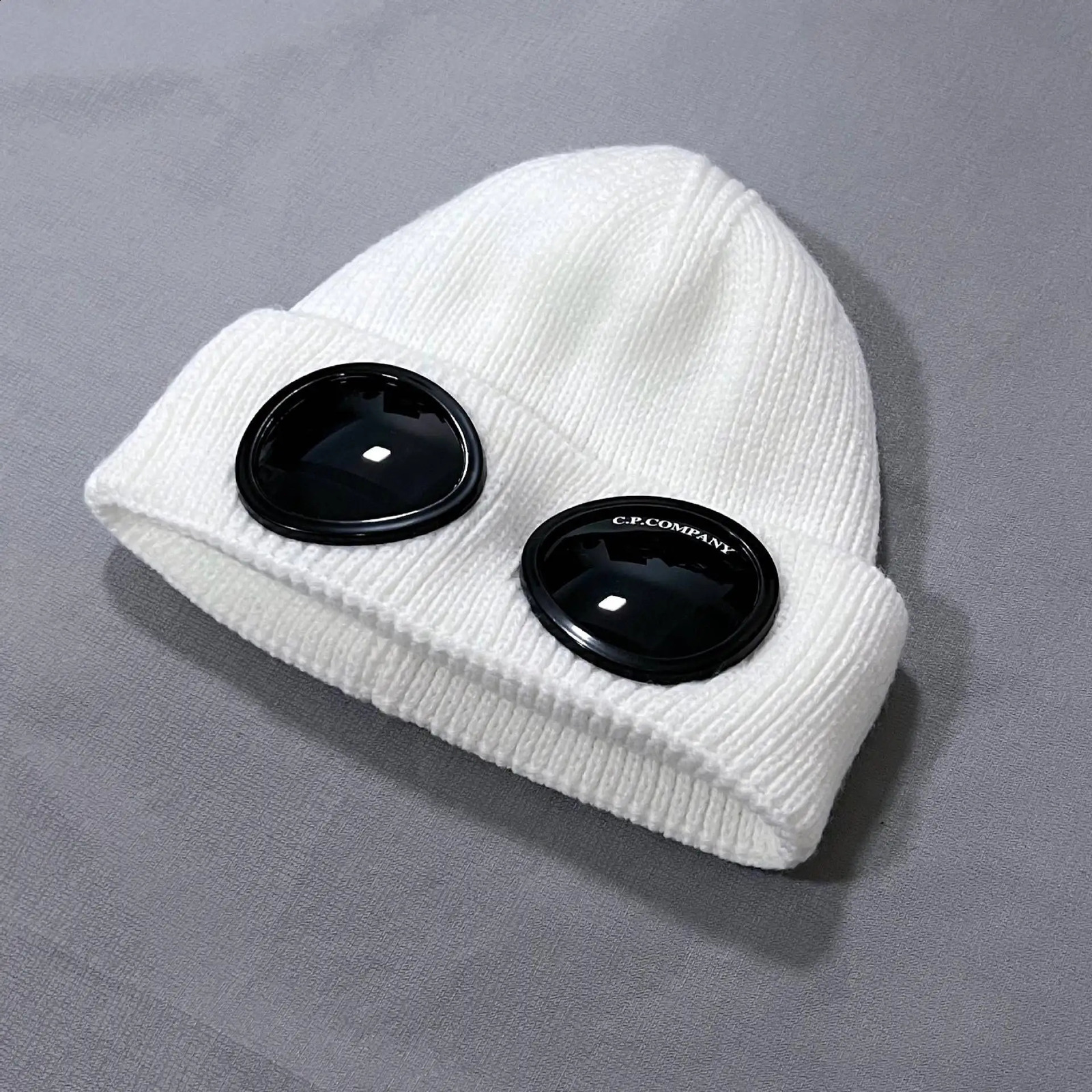 Fashionable Knitted Cap Fall And Winter Knitted Cap Warm Outdoor Hiking Cap Big Head Circumference Glasses Cap 241007