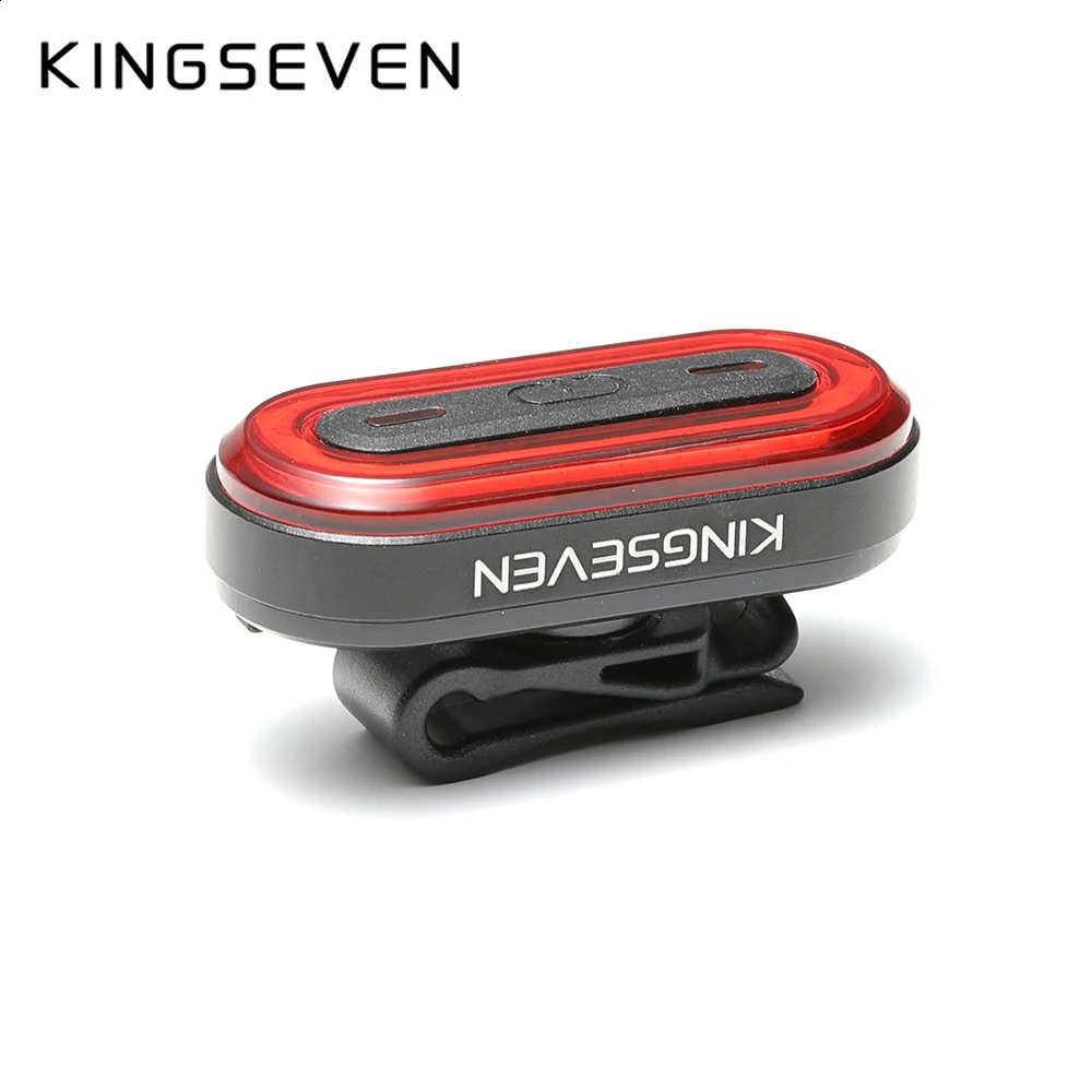 KINGSEVEN Bike Light Smart Brake Sensor Rear Tail Light USB Rechargeable LED Bicycle Headlight Cycling Flashlight MTB Taillight 241018
