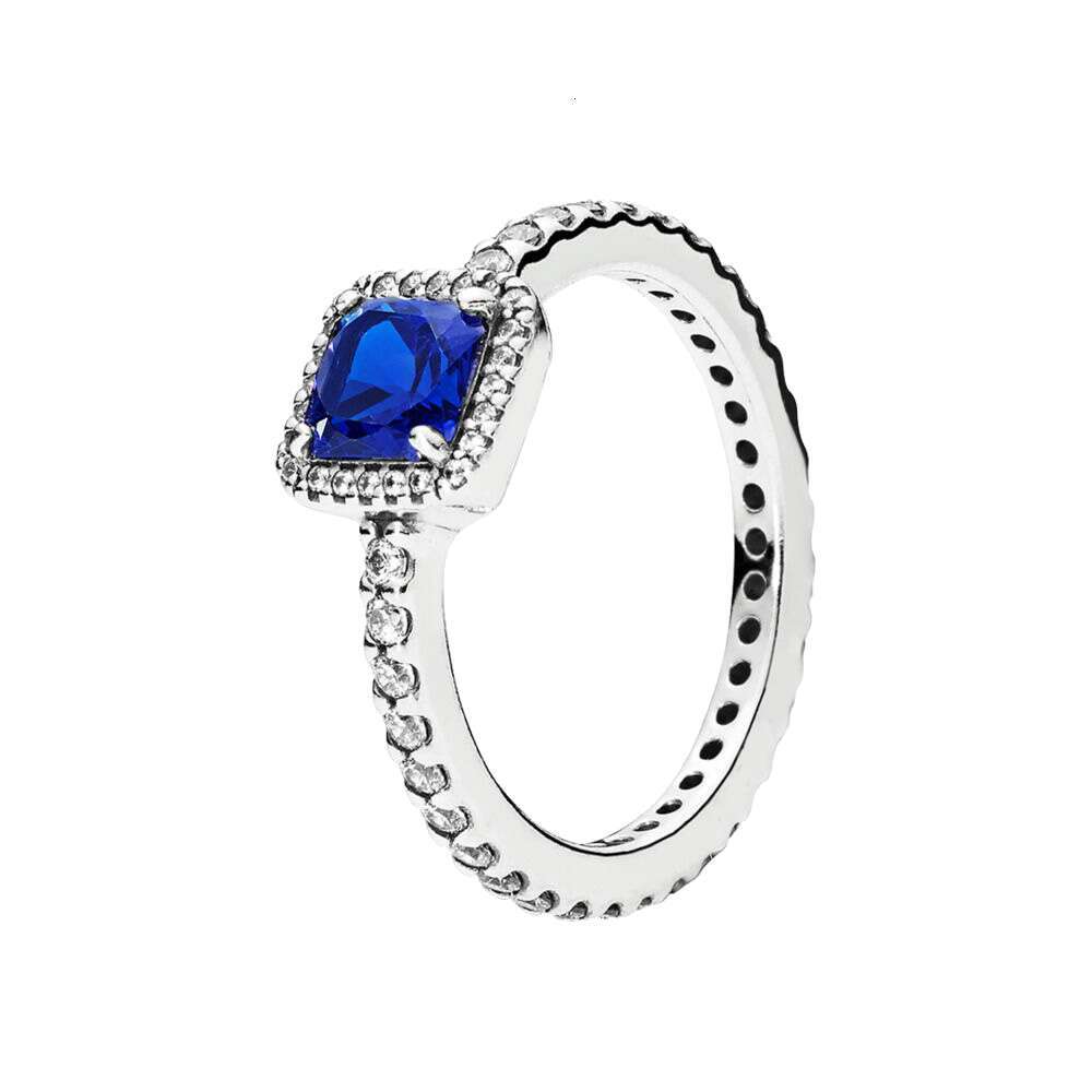 925 Sparking Rose Gold Elevated Heart Crown Solitaire Clear Zircon CZ Ring For Women Anniversar Wedding Jewelry