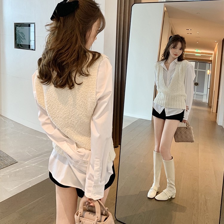 New Footwear Fashion Elastic Designer Rivet Women Knee High Boots With Round Heel Ladies Long Stretch Booties Female Shoes - view 7