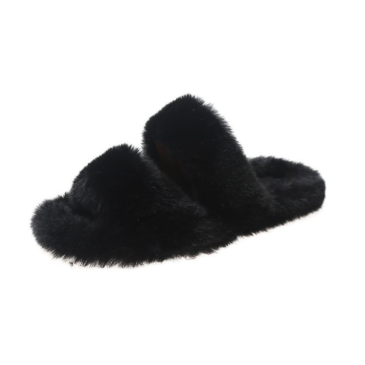 free shipping cotton slippers designer shoes new fur slippers autumn winter indoor household cotton slippers for warmth thick bottom plush slippers sa